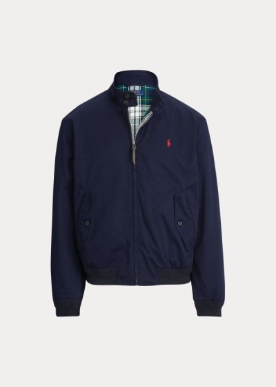 Men's Polo Ralph Lauren Cotton Twill Jackets | 986453RCG